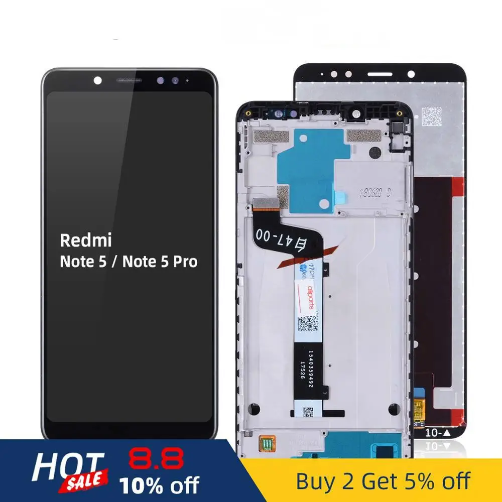 5 99 &quotОригинальный дисплей для Xiaomi Redmi Note ЖК-дисплей сменная экранная панель и