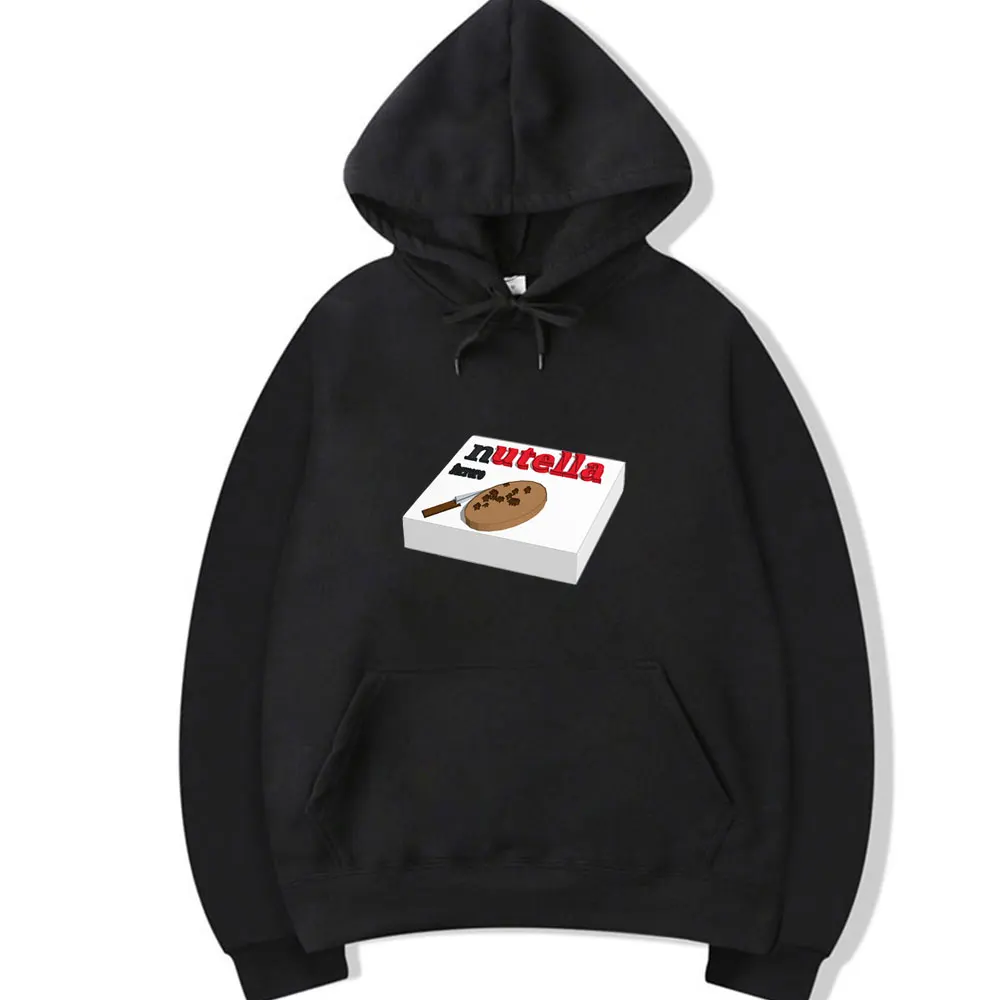 Новый дизайн модные женские/мужские толстовки с капюшоном Nutella Spoof Fun Life Like Food