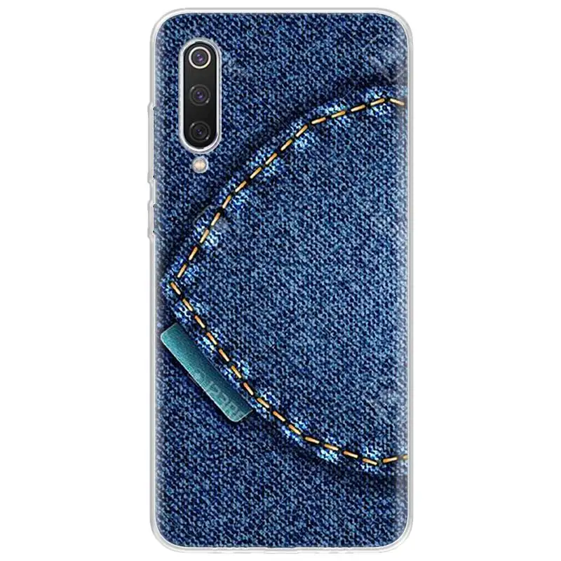 Джинсовый ковбойский чехол для телефона с принтом Xiaomi Poco X3 NFC M3 F3 F1 Mi Note 10 Pro 9 8 CC9 11