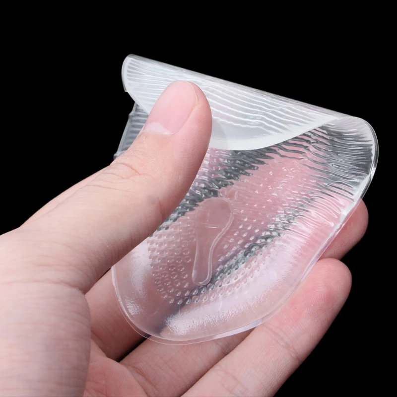 

2 Pairs Gel Forefoot Pads For High Heels Pain Relief Anti-slip Elastic Cushion New 2021