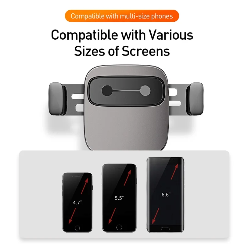 Baseus гравитационный Автомобильный держатель для телефона на магните iPhone 11 Pro Xs Max X