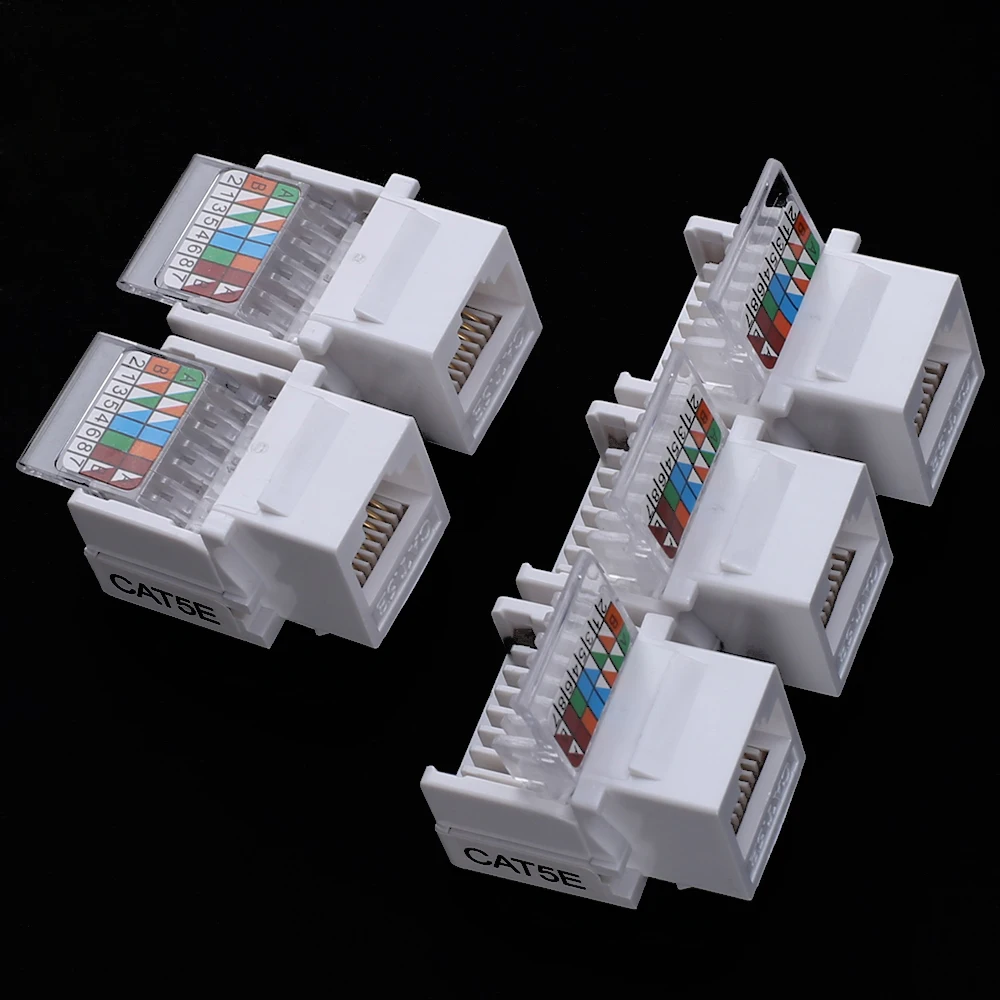 Сетевой модуль UTP CAT5E без инструментов информационный разъем RJ45 компьютерный