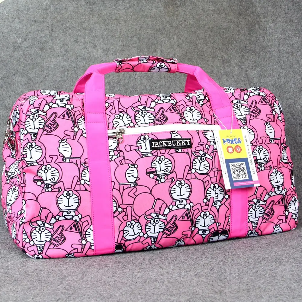 PG Fashion Golf Clothing Bag And Small Handbag Cartoon Canvas Composite Environmental Printing