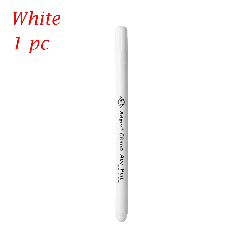 1pc-white Модные 1/4 шт. воды-растворимый маркер ручка стираемая водой черной ткани чернил Вышивка крестом инструмент для рукоделия, для домашнего использования, рукоделия - Цвет: 1pc-white