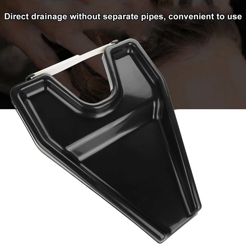 

Portable Lightweight Shampoo Basin Pots Hair Care Washing Tray for Beauty Salon SPA Home Plastic Tool