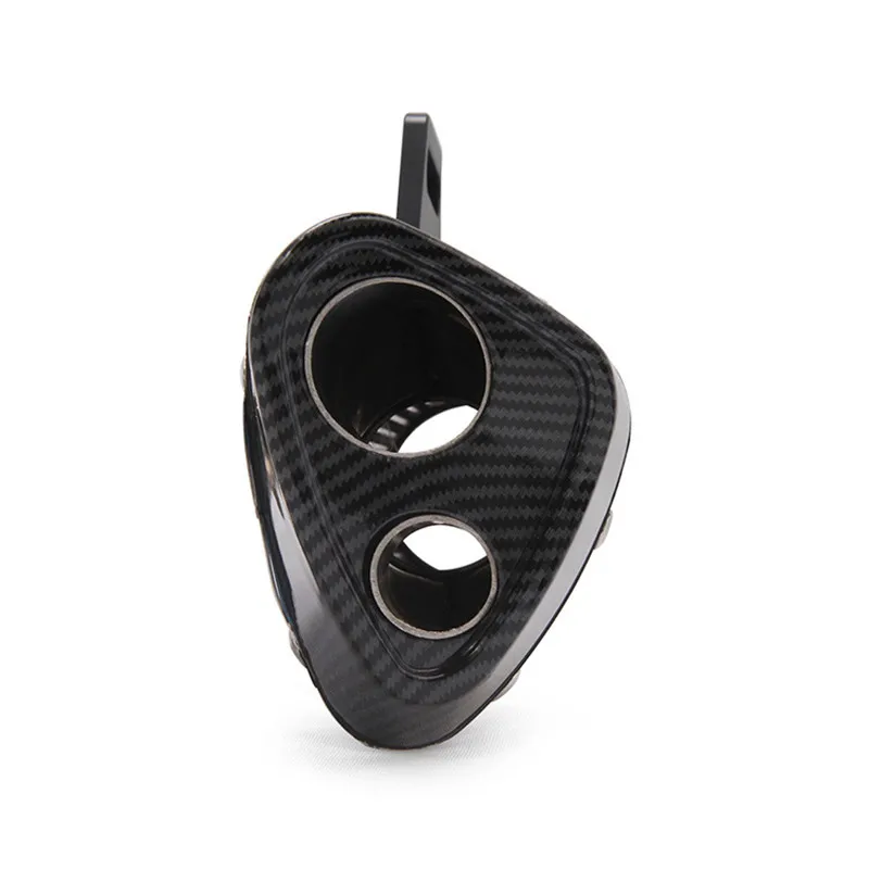 51 мм на входе универсальный глушитель выхлопной трубы мотоцикла двойной