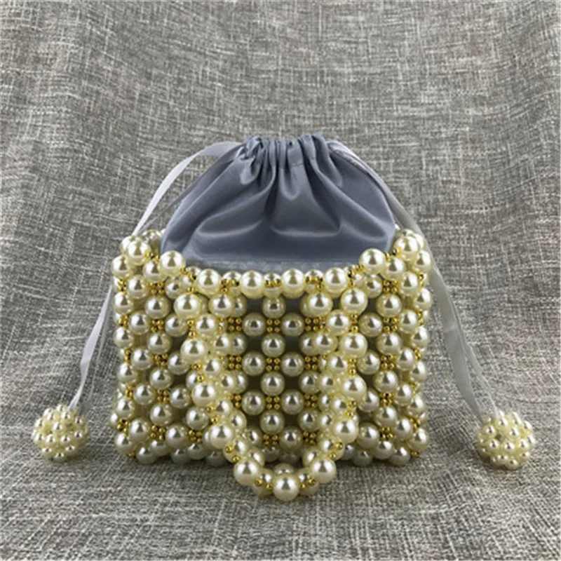 

New Arrival Bag For Women New Pearls Handbag Square Handbag Evening Bag