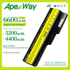 Аккумулятор Apexway для Lenovo G430, 11,1 В, L08L6Y02, L08L6YO2, L08N6Y02, L08N6Y02, L08N6YO2, LO8L6C02, lo8y02