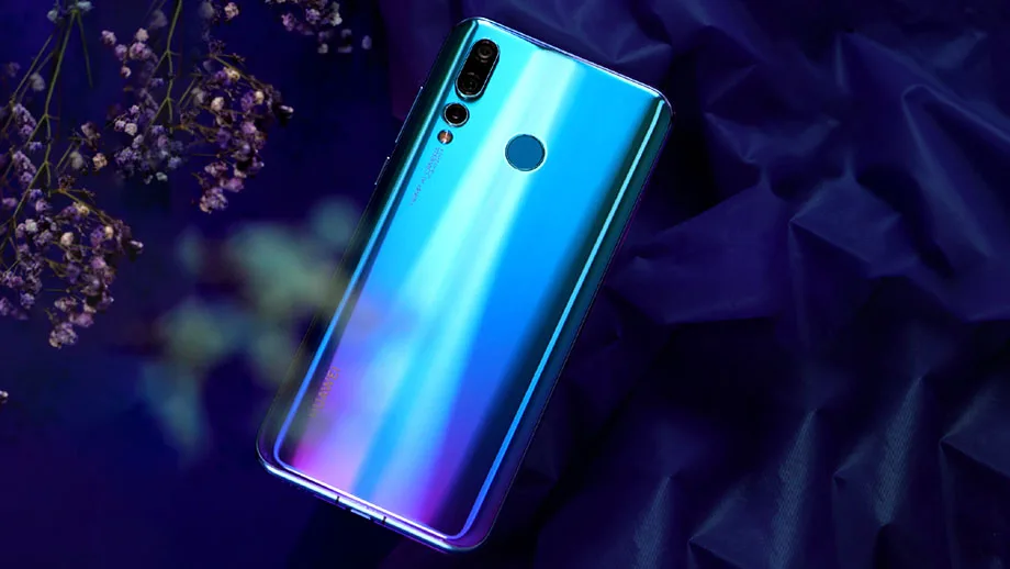 HUAWEI Nova 4 мобильный телефон 6,4 ''Kirin 970 Восьмиядерный Android 9,0 отпечаток пальца разблокировка лица GPU Turbo версия камеры 20 МП