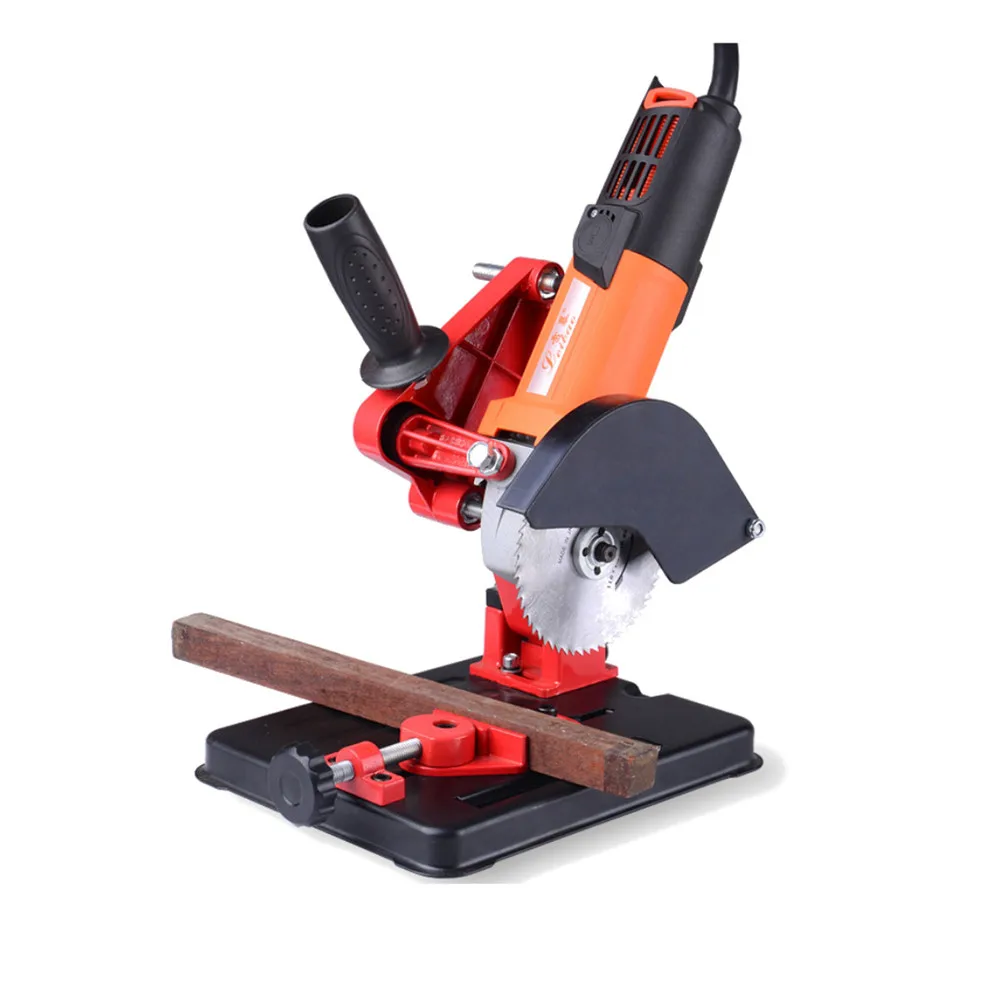 For 100-125 Cutter Angle Grinder Wood Power Tool Accessory Stand Iron Base Bracket Holder Support | Инструменты