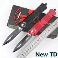 combat td mt2021 aluminium handle steel blade survival edc camping fruit vegetable kitchenware kitchen tool key utility knife