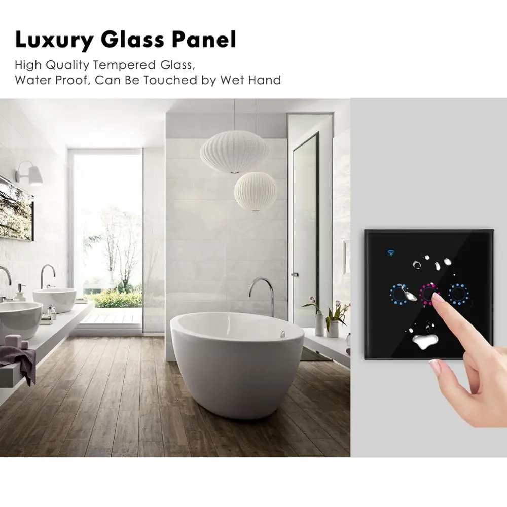 Умный сенсорный светильник енный выключатель eWeLink с поддержкой Wi Fi 220 В|Модули для