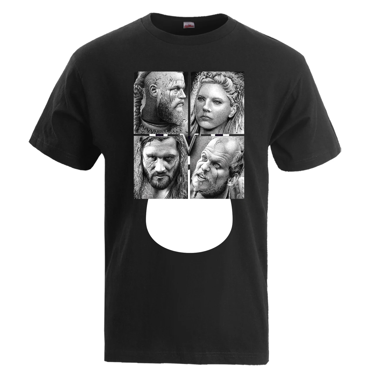 Vikings Футболка мужская Valhalla Ragnar Lothbrok Lagertha Athelstan футболка 2019 летняя с круглым