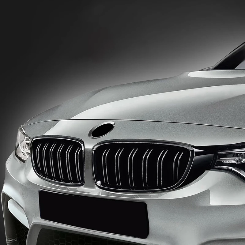 

Car Front Grille Decoration Modification Front Air Inlet Styling For BMW X1 E84 X5 X6 E70 E71 Car Accessories Exterior
