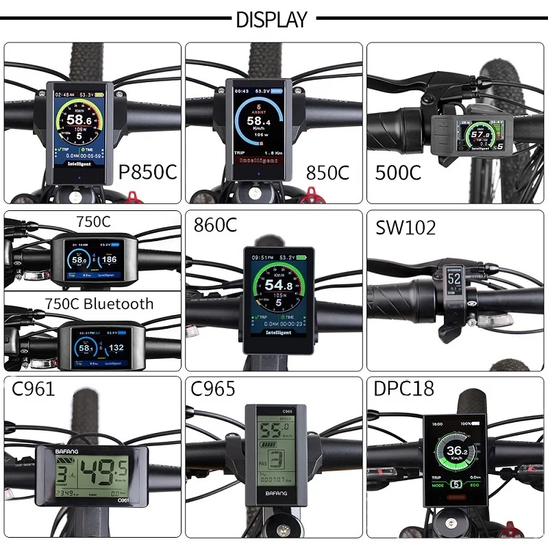 Комплект двигателей Bafang BBS02B 750 литиевая батарея Samsung 48 В E BIKE Вт|Двигатель для