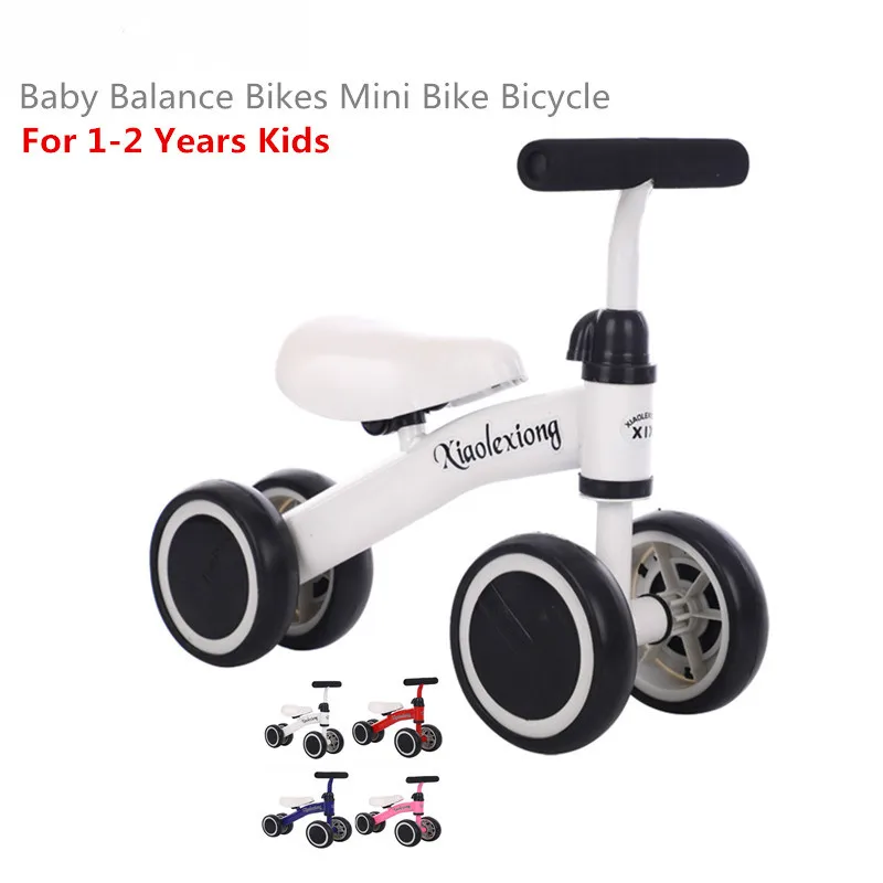 Детский балансный велосипед ходунки дети Верховая игрушка Подарки 10-36 месяцев дети обучающий ходьбе скутер детские игрушки