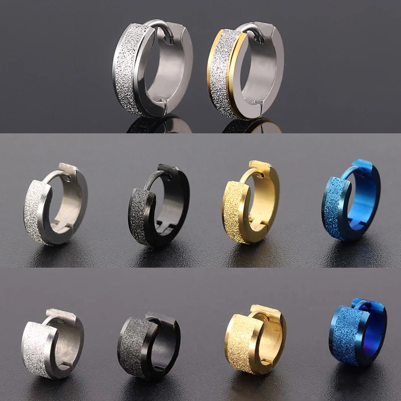 Золотые ювелирные серьги для роскошных модных подвесных обручей мужские