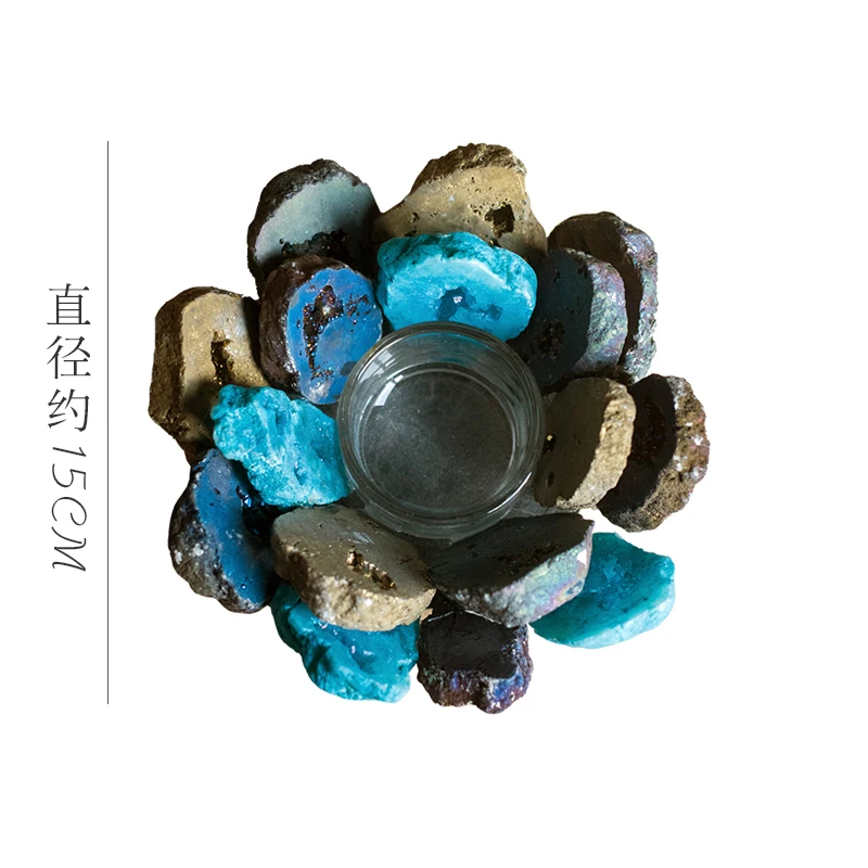 

Europe Art Crystal Luxury Candle Holders Clear Fashion Living Room Candelabra Ornaments Kaarsenhouder Christmas Decor EC50ZT