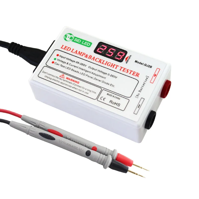 

0-260V LED Bead Lamp Strip TV Backlight Tester No Need Disassemble LED LCD Screen Lights Repair