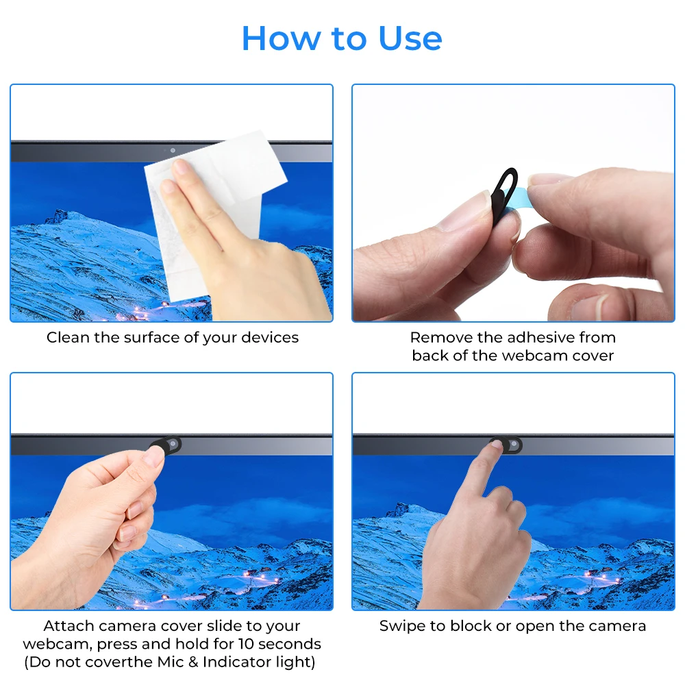 tpst 136 шт крышка веб камеры пласт