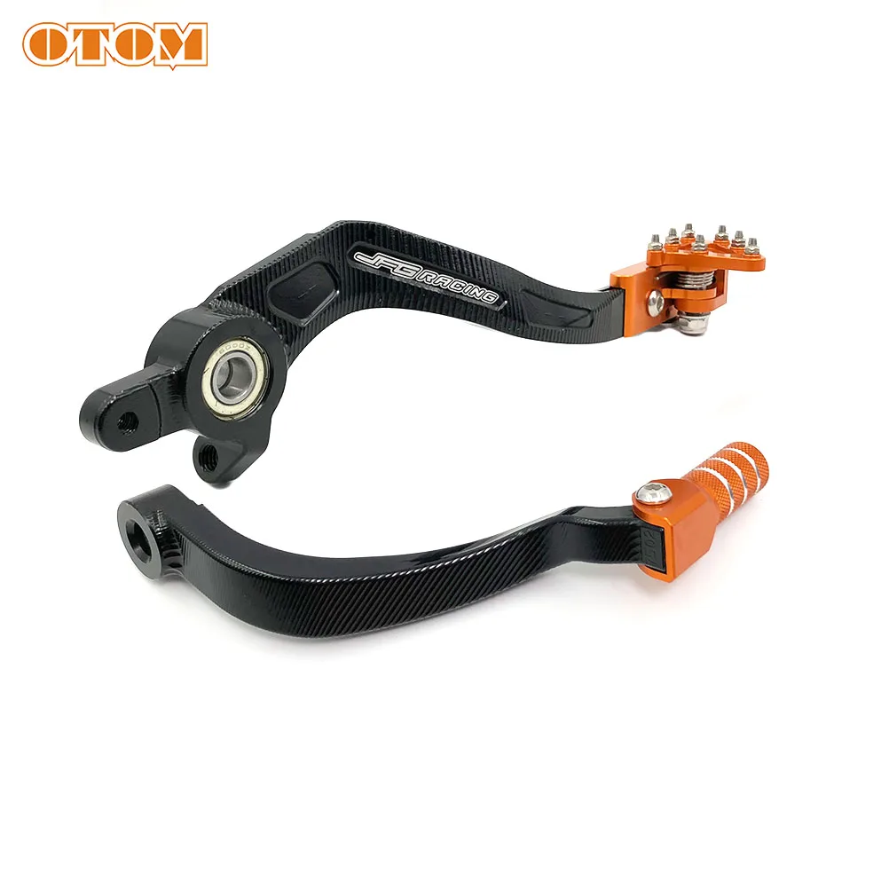 

OTOM Motorcycle CNC Aluminum Folding Gear Shift Lever For KTM 125 250 450 500 SX SXF EXCF XC XCW Dirt Pit Bike Foot Brake Levers