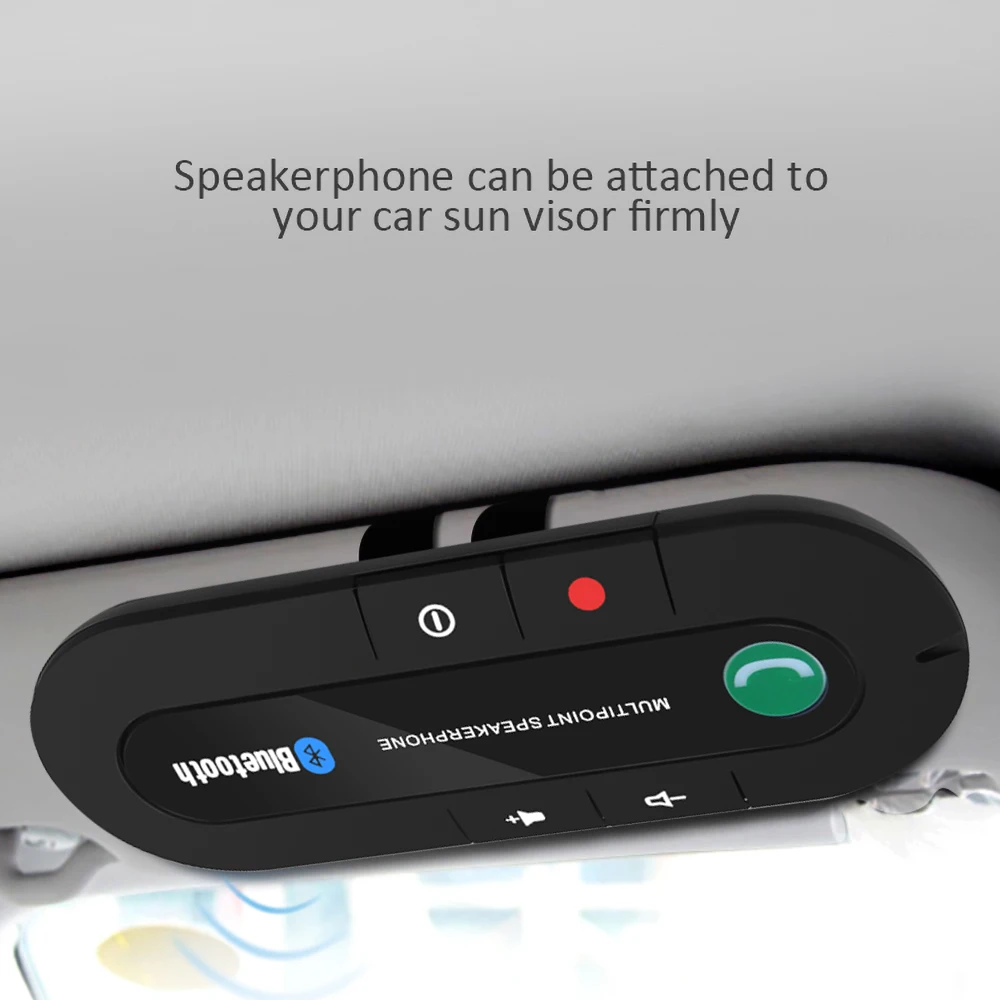 Солнцезащитный козырек гарнитура Bluetooth 4 0 аудиоадаптер беспроводной динамик