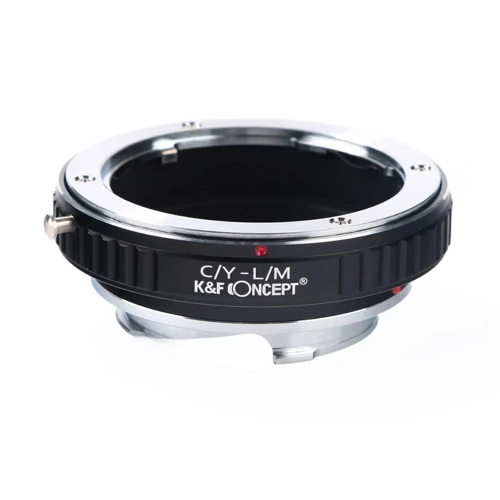 K&F Concept High Precision Lens Adapter Ring C/Y CY Contax Yashica Lens for Leica M LM Mount Adapter Ring for M9 M9P M8 M7 M6