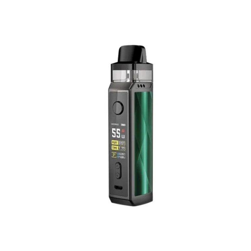 Лучший VOOPOO Винчи X 70 Вт Pod Комплект с двойной катушкой Системы 0,96-дюймовый Экран приведенный в действие одной 18650 Батарея Vape kitvs Винчи Mod Kit