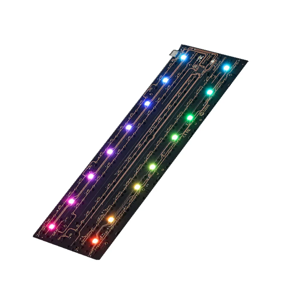 Сварочная печатная плата DZ60 V2 60% Поддержка RGB 61 клавиша 63 клавиши стрелки левое