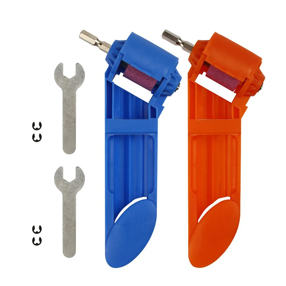 

Blue or Orange Corundum Grinding Wheel Bit Tool Portable Drill Bit Sharpener Twist Drill Bit Sharpening machine 2-12.5mm