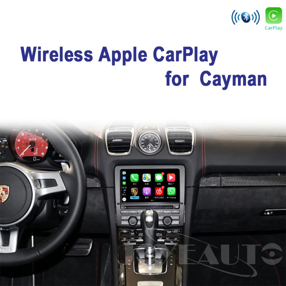 for Cayman Joyeauto OEM беспроводной Apple CarPlay для Porsche PCM 3,1 Android Авто Cayenne Macan Cayman Panamera Boxster 718 991 911 автомобильный игровой - Цвет: for Cayman