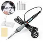 Электрический паяльник, 90 Вт, цифровой светодиодный дисплей, регулировка и ремонт, Электрический паяльник 110 В, 220 В, портативные ремонтные инструменты из олова