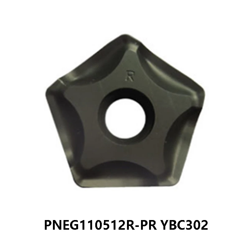 100% Original PNEG110512R-PR YBC302 PNEG 110512 PNEG110512 Carbide Inserts Lathe Cutter CNC Turning Tools Processing Steel