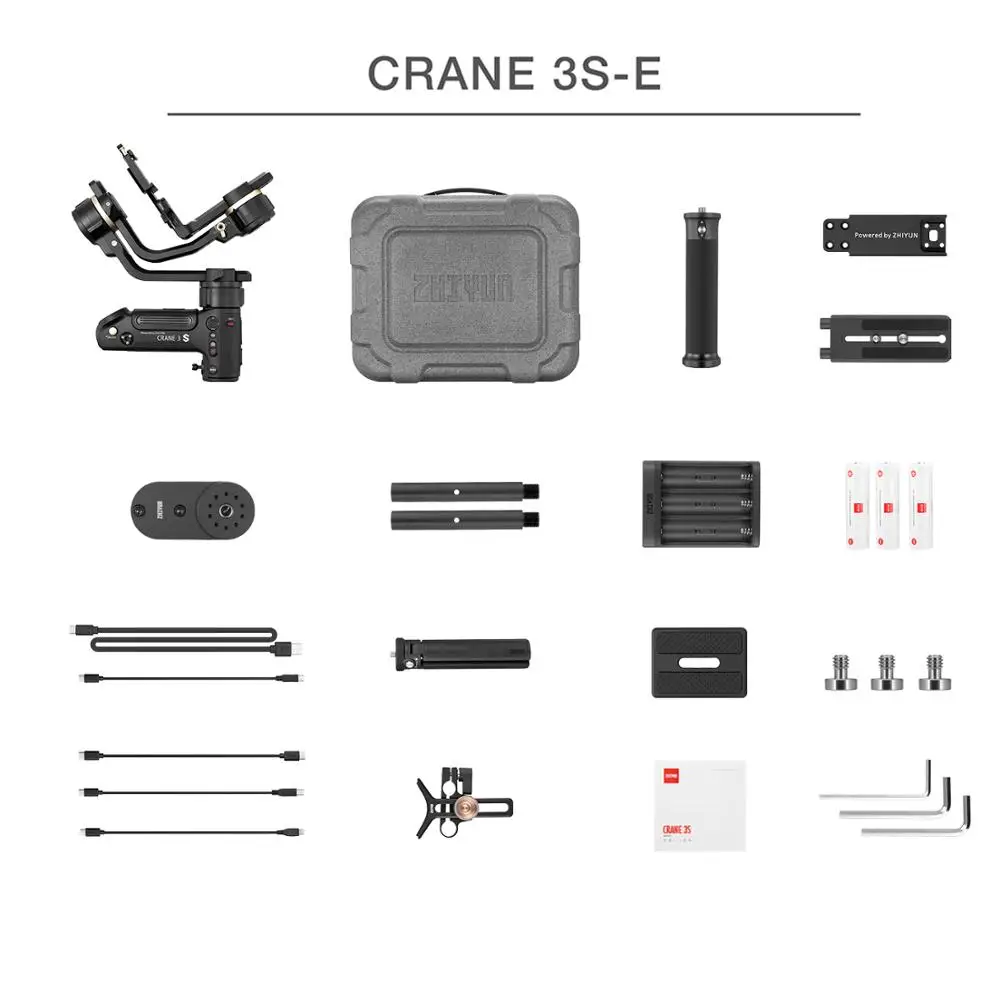 Стабилизатор ZHIYUN Crane 3 S стабилизатор 3S E для цифровой зеркальной камеры