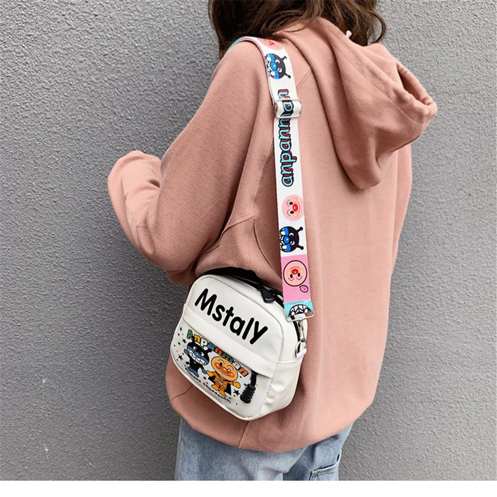 

Western-style cute printed small bag female 2021 student fashion broadband one-shoulder messenger bag