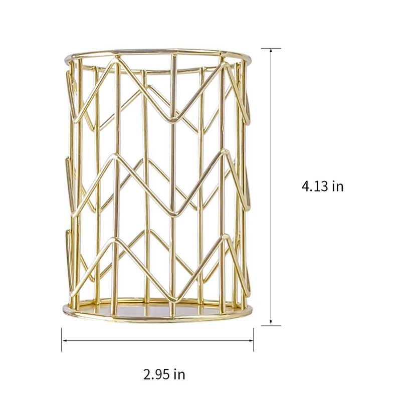 Металлический держатель для ручки кисти Makerup Настольный карандашей органайзер