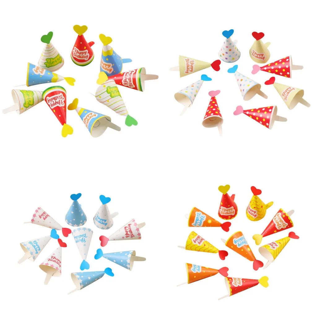 9 шт. миниатюрная шляпа на день рождения топперы для торта украшение своими