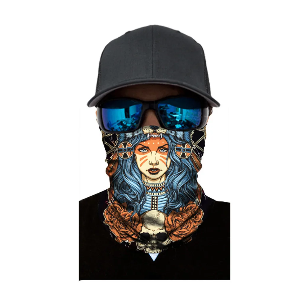 Маска для езды на велосипеде открытом воздухе защитный шарф головы и шеи Теплые