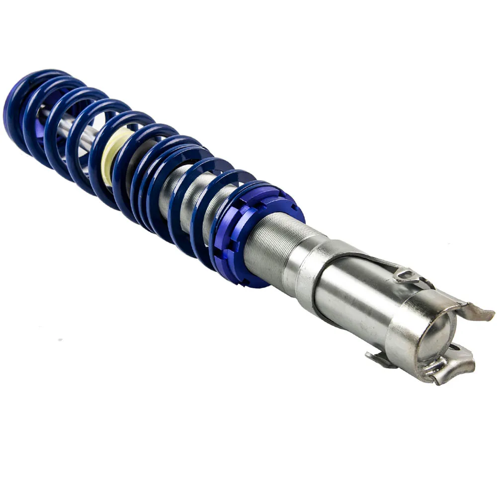 Полный комплект синего цвета Coilover для VW Golf Mk2 Mk3 подвесная стойка понижения койлов