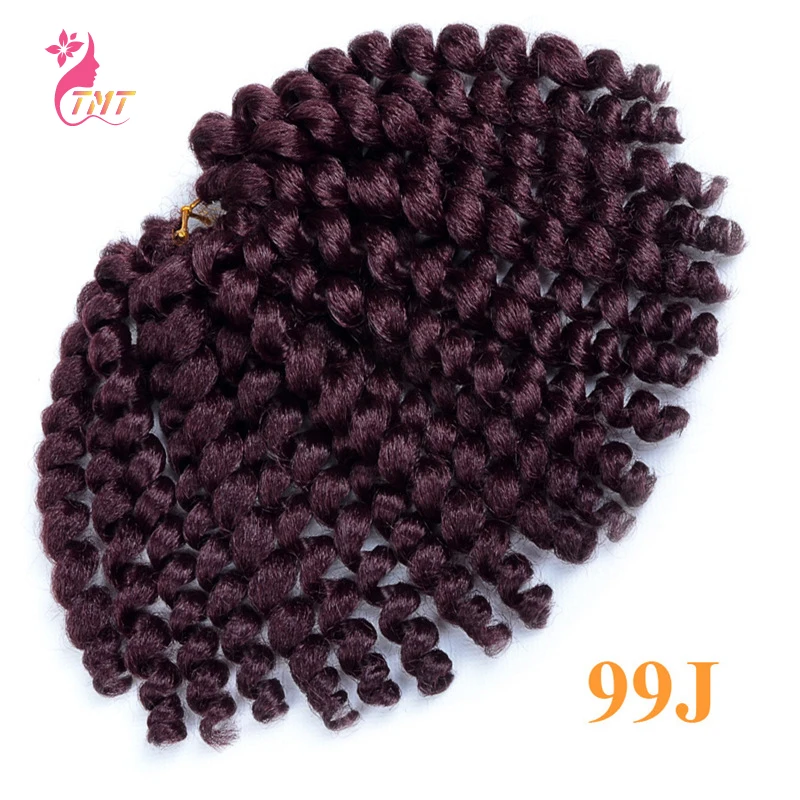 

Ombre Synthetic Braiding Hair Jamaican Bounce Crochet Braids Crochet Hair Extensions Wand Curly Hair Extensions For Black Woman