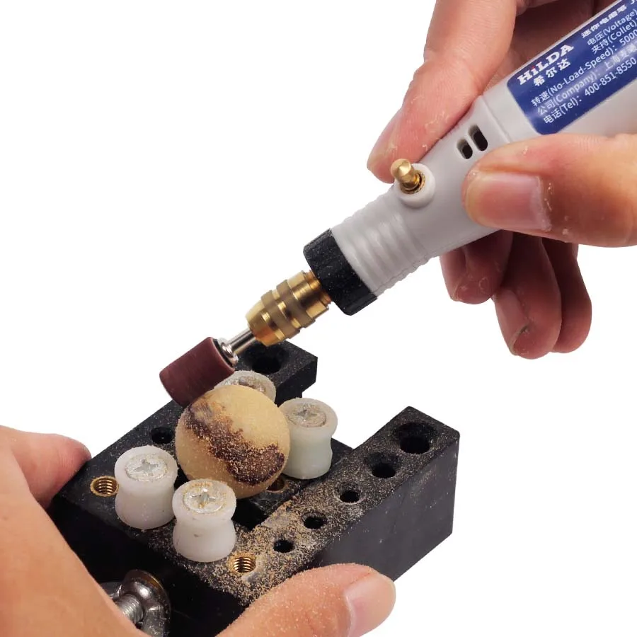 18 в Гравировка Pen Мини дрель Rotary tool с шлифовальные аксессуары