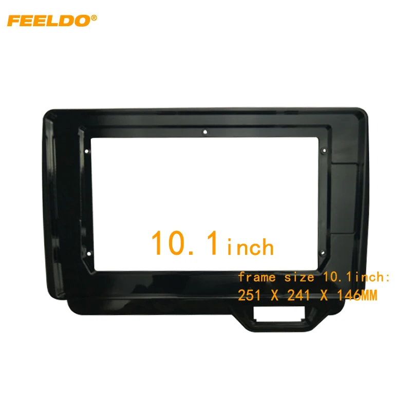 FEELDO автомобильная аудиосистема 10 1 &quotбольшой экран DVD Fascia Рамка адаптер для Honda