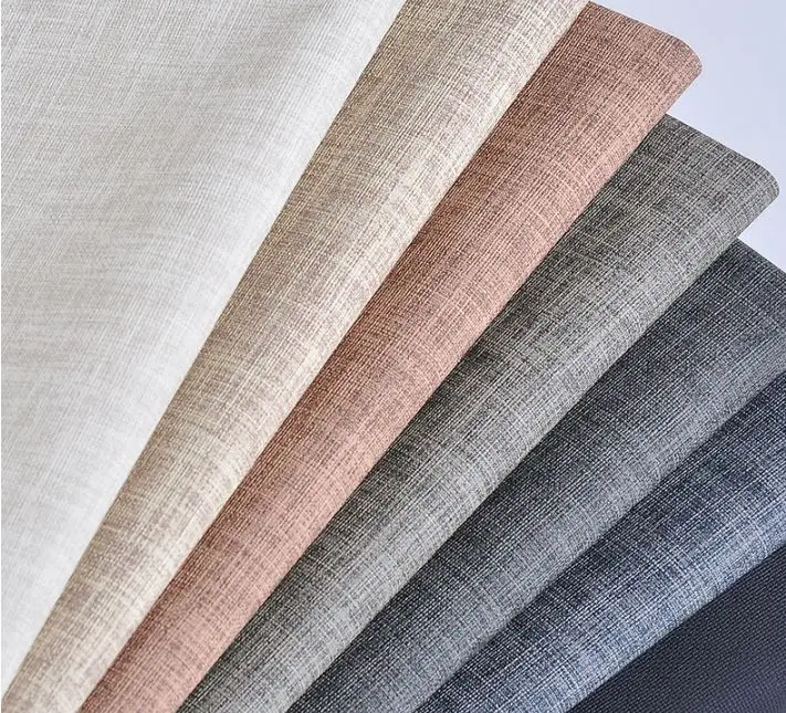 138*100 см льняная Текстурированная Кожа мягкая искусственная кожа ткань для дивана