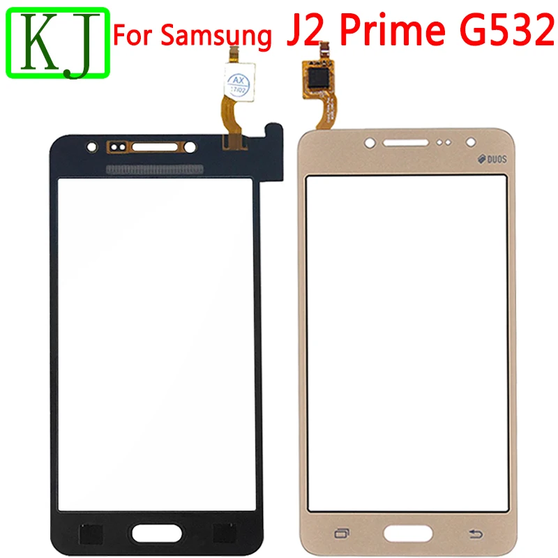 10 шт для samsung Galaxy J2 Prime G532 спереди Стекло внешнее Сенсорное Сенсор планшета Панель G532 Сенсорный экран