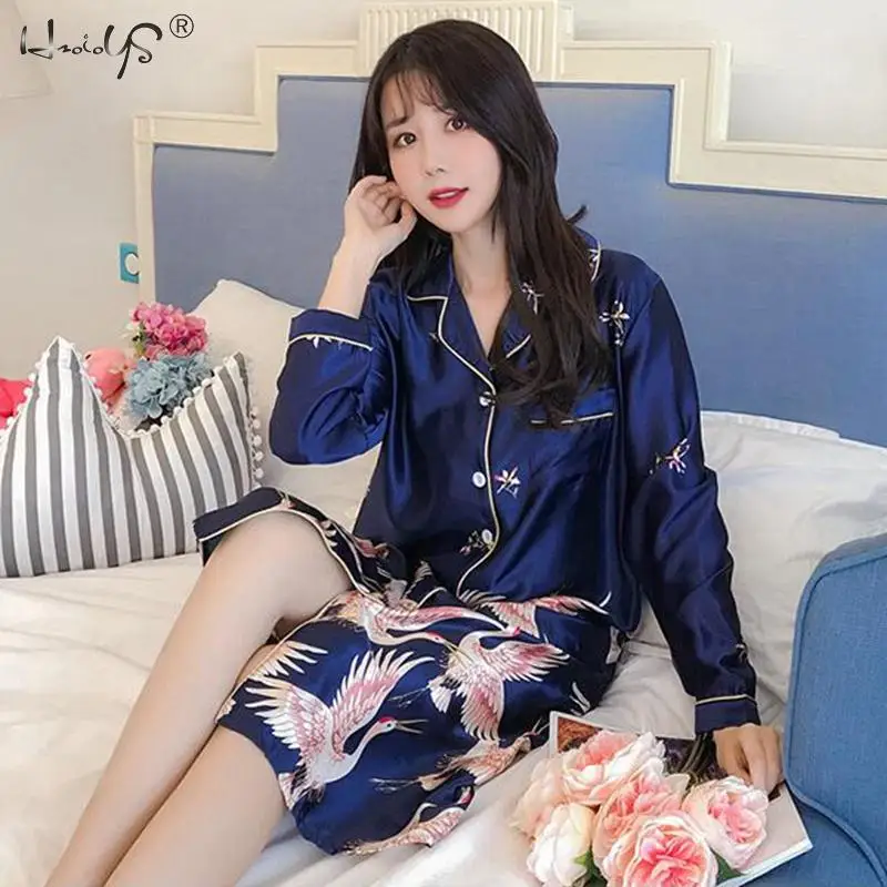 

Women Nightdress Sleepwear Summer Loose Long Sleeve Turn-down Collar Home Wear Vestidos De Noche Lingerie Sleep Dress Sleepshirt