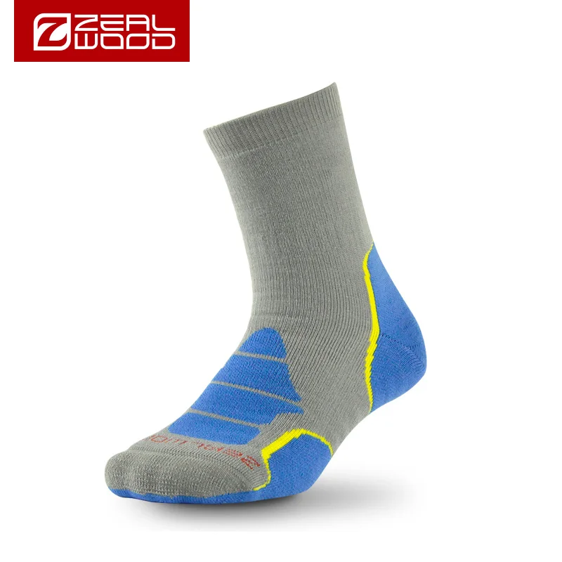 Носки из мериносовой шерсти Спортивная Подушка ZEALWOOD для походов и фотографий 2