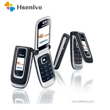 Nokia 6131 refurbished-Original Nokia 6131 Phone 2G GSM Unlocked Flip Phone English Arabic Hebrew Russian Keyboard Free shipping