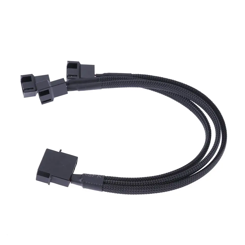 4pin IDE Molex до 3-Порты и разъёмы 3Pin/4Pin кулер вентилятор охлаждения кабель питания