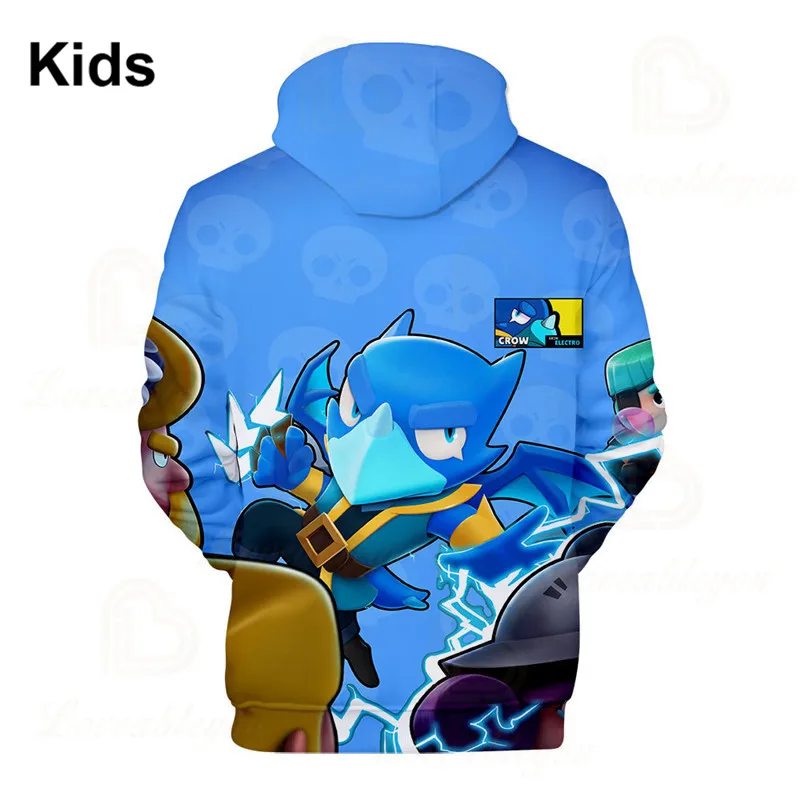 

Kids Hoodie Rico and Star, Child Wear NITA MAX Game 3d Swearshirt Boys Girls Tops Sally Leon Sweatshirt Teen Clothes
