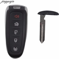 5 buttons remote car key case cover fob for ford explorer edge escape flex taurus 2011 2012 2013 2014 2015 smart car